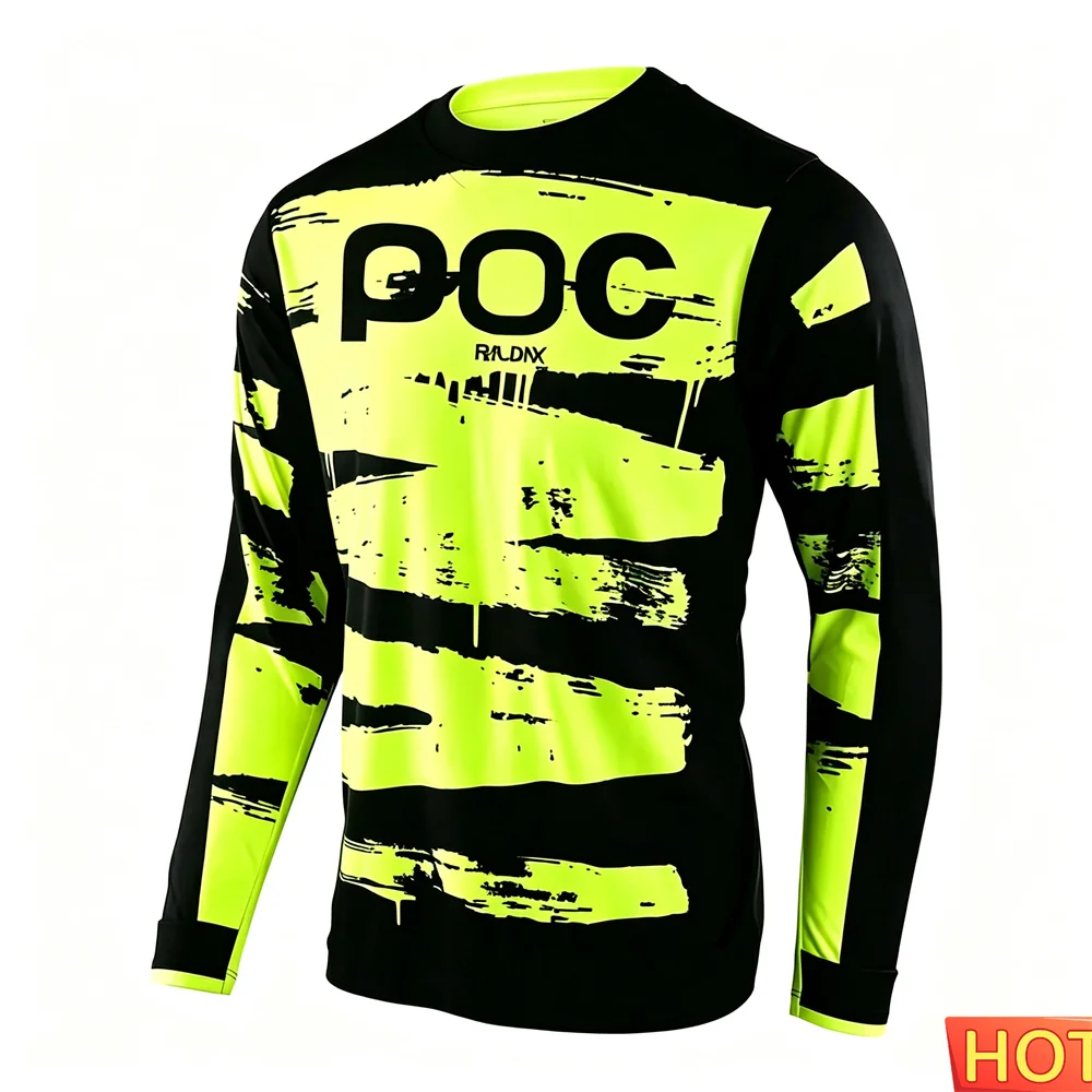 Cycling - Maillot de VTT unisexe à manches