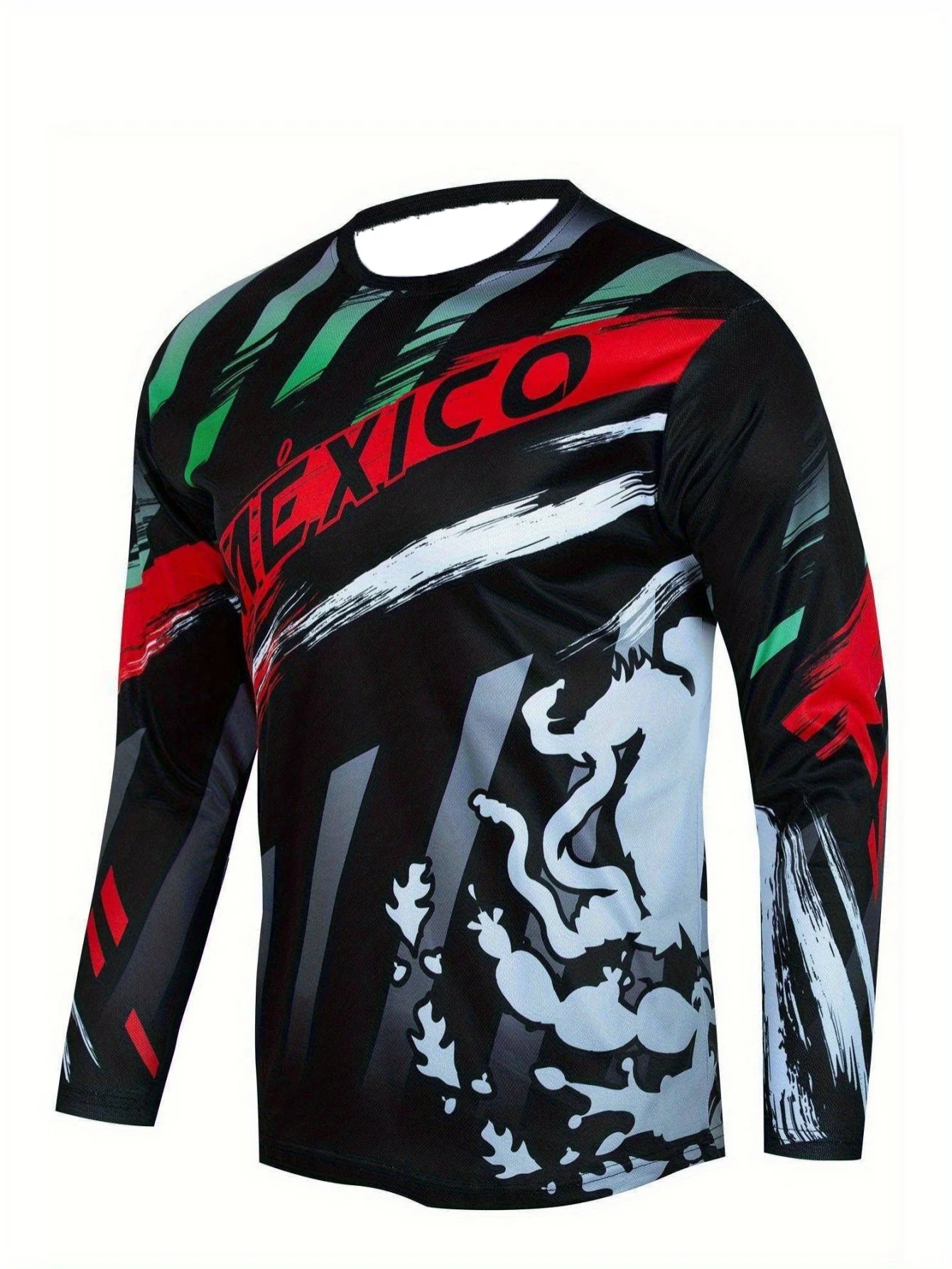 Cycling - Maillot de cyclisme respirant pour hommes,