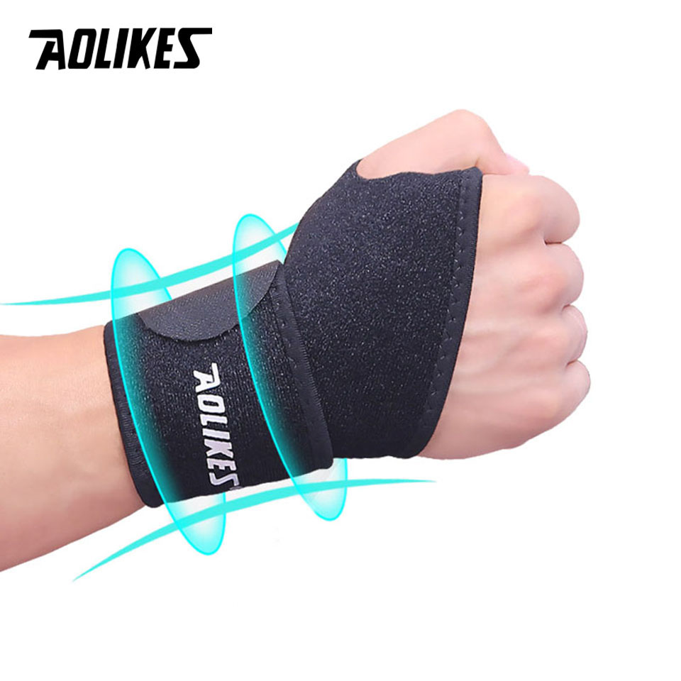 AOLIKES-Attelle de poignet rég - Wrist Wraps Weightlifting Support avis et prix