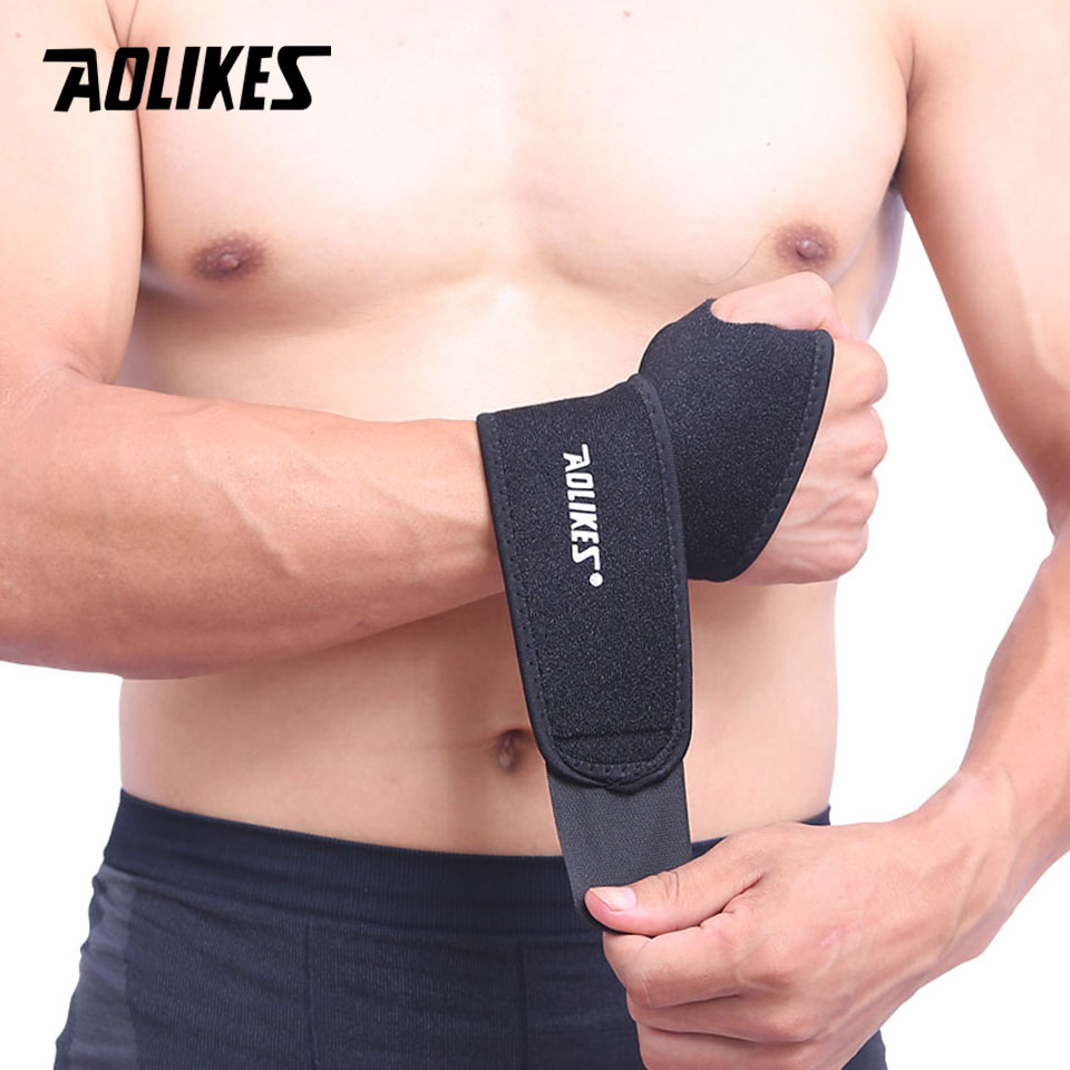 AOLIKES-Attelle de poignet rég - Wrist Wraps Weightlifting Support avis et prix