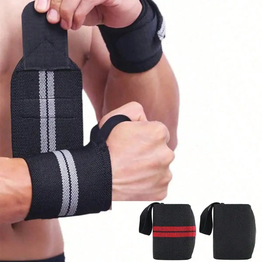 2 pièces de bandages élastique - Wrist Wraps Weightlifting Support avis et prix