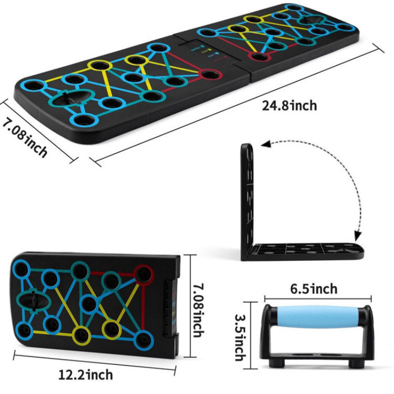 Ensemble de planches pour exer - Push Up Board Foldable Multi Function avis et prix